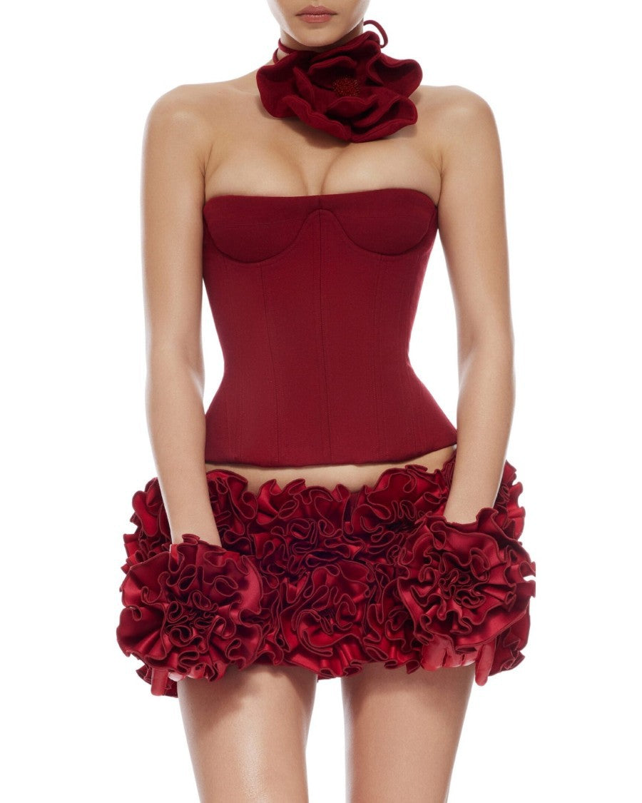 Inna Bloom Corset Skirt Set