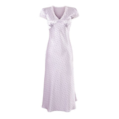 Vedika Polka Dot Puff Sleeve Midi Dress