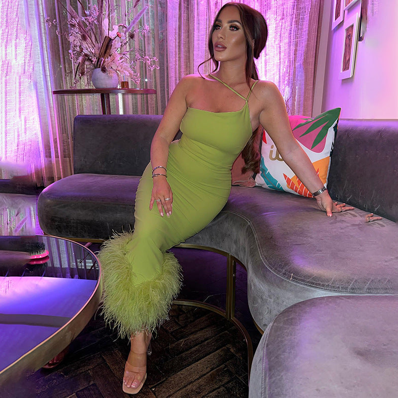 Tilda One Shoulder Midi Dress
