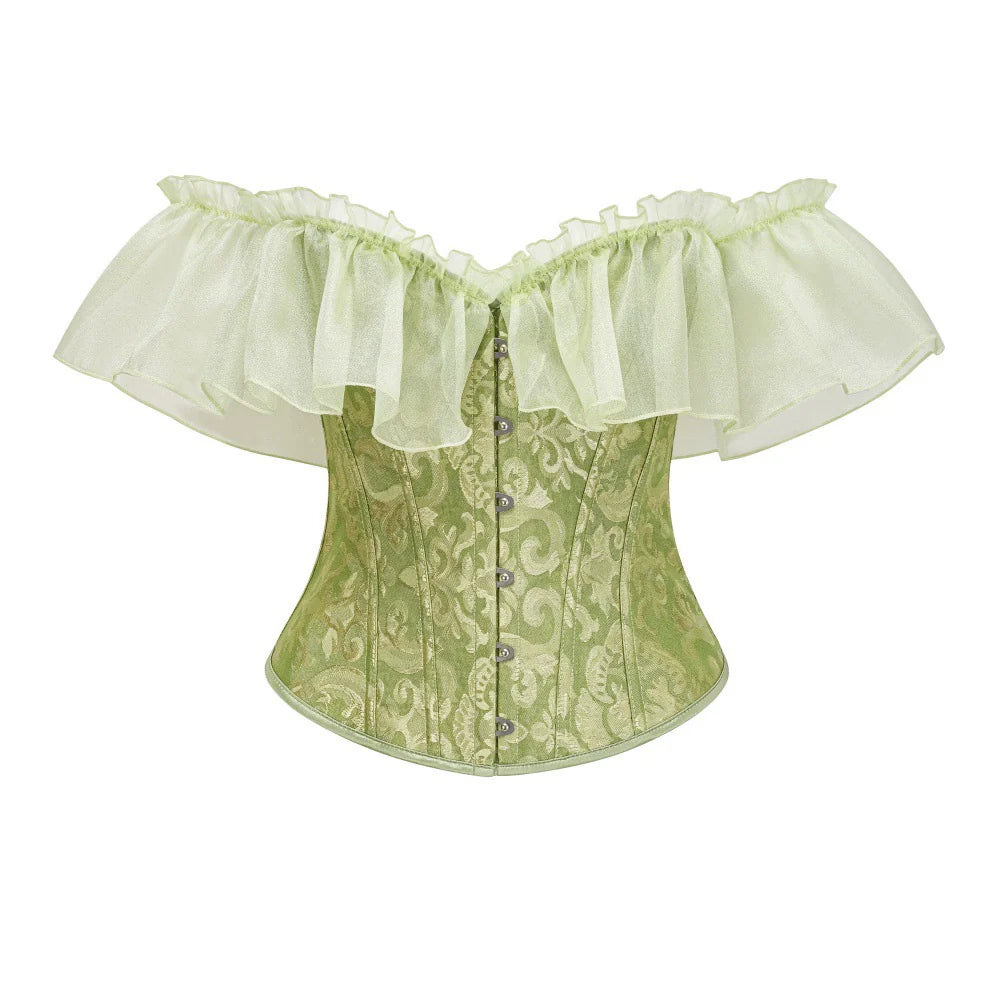Solana Mesh Sleeve Corset