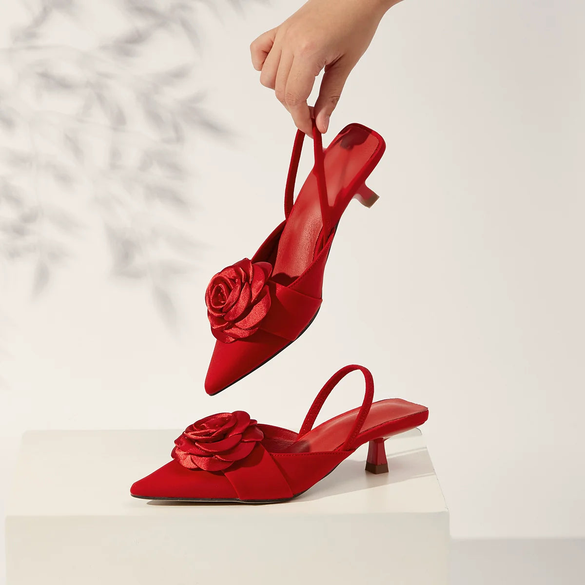 Jaxon Floral Stiletto Sandals