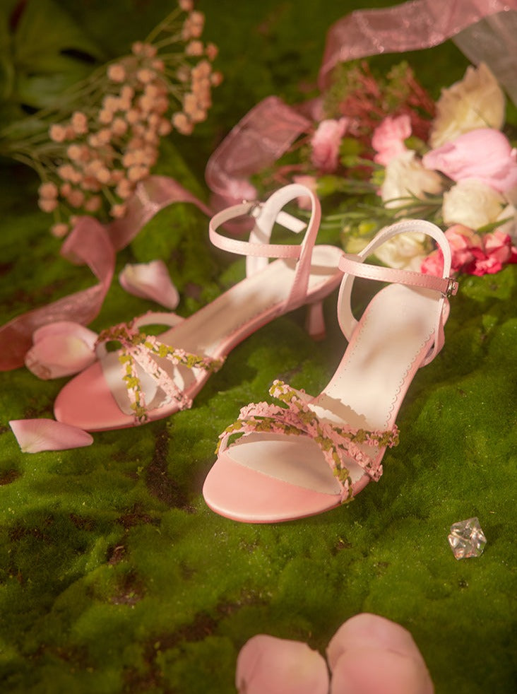 Polly Floral Sandals