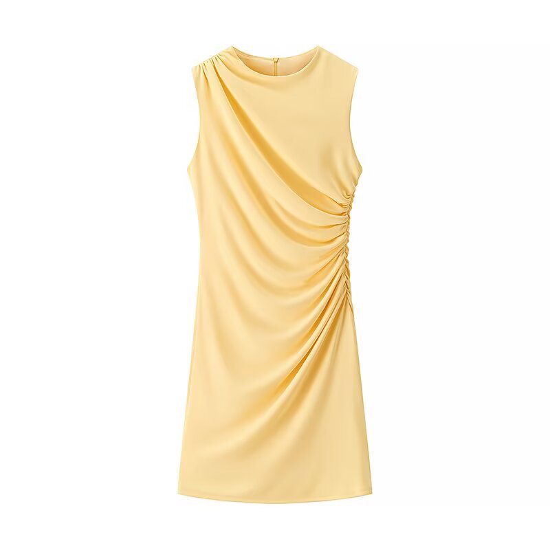 Kendalynn Pleated A-Line Mini Dress