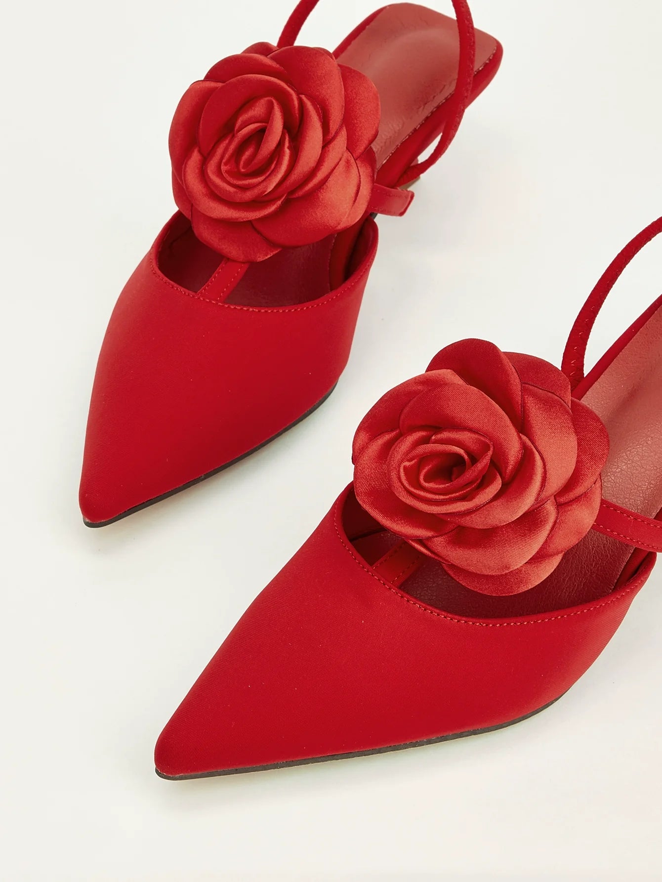Navia Satin Stiletto Mules