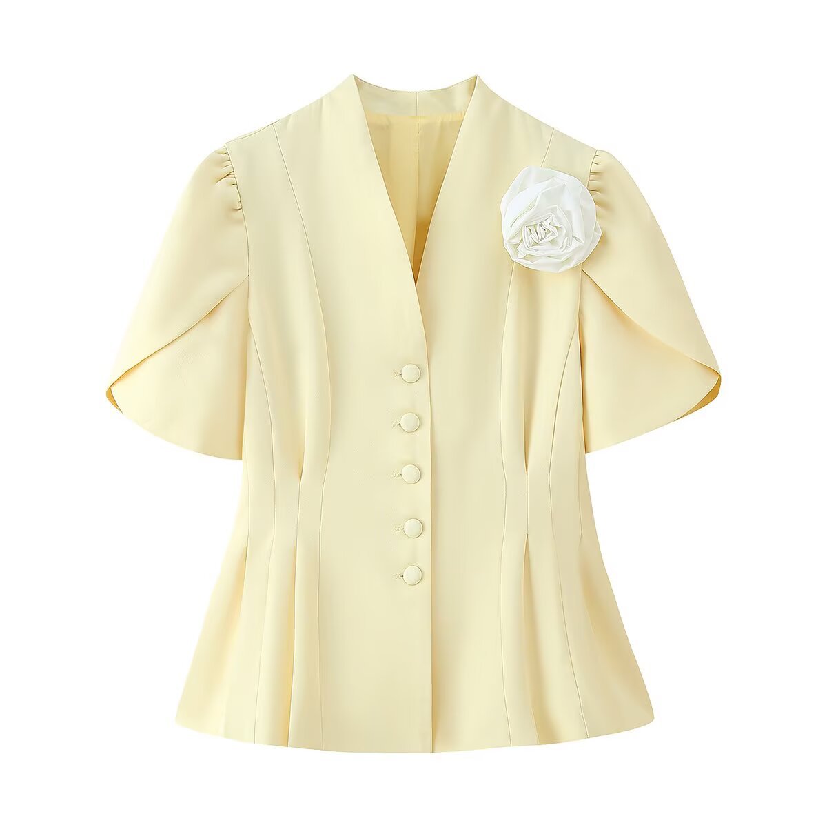 Carley Floral Fitted Blazer