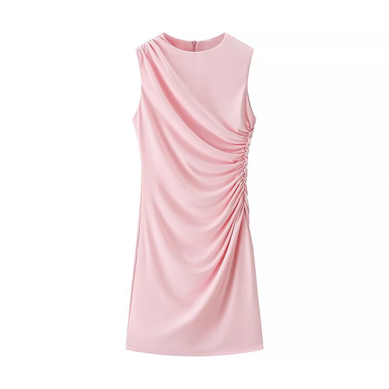 Kendalynn Pleated A-Line Mini Dress