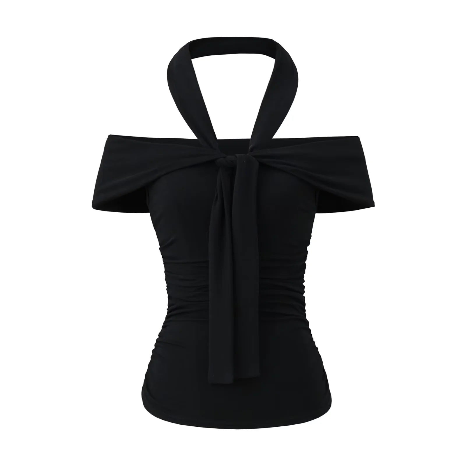 Richelle Asymmetric Halter Top