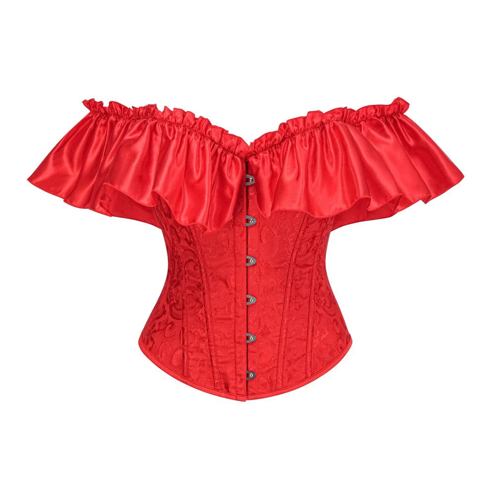 Solana Mesh Sleeve Corset