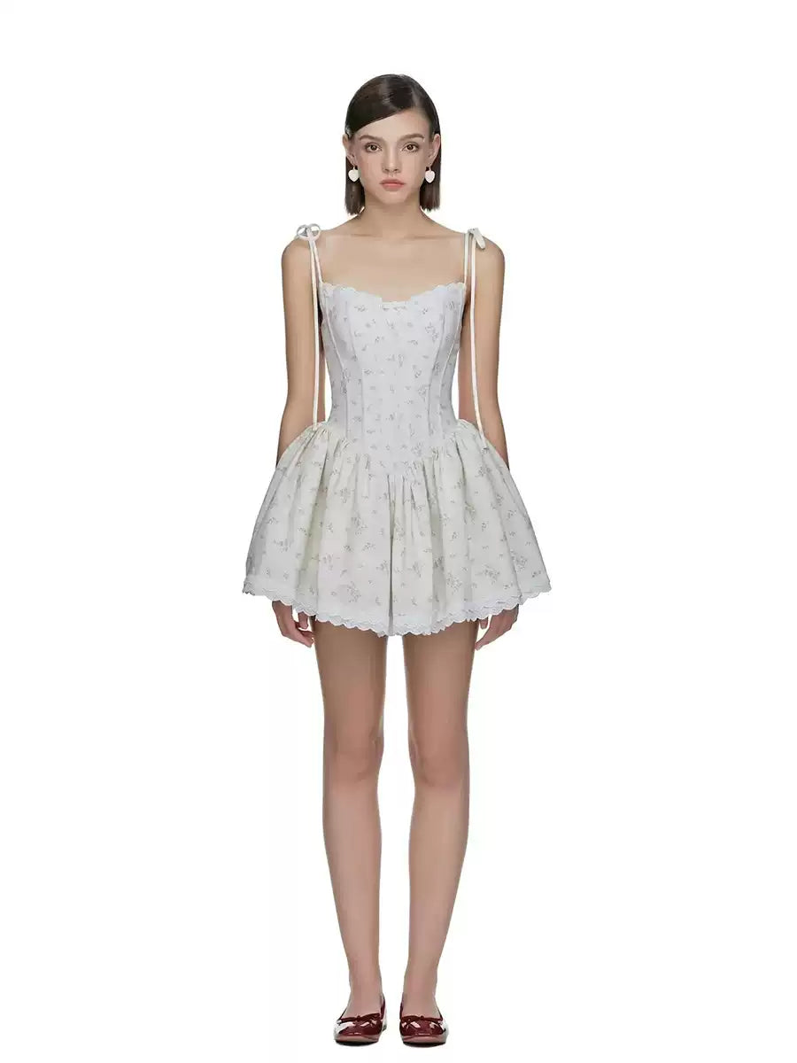 Livia Lace Corset Mini Dress