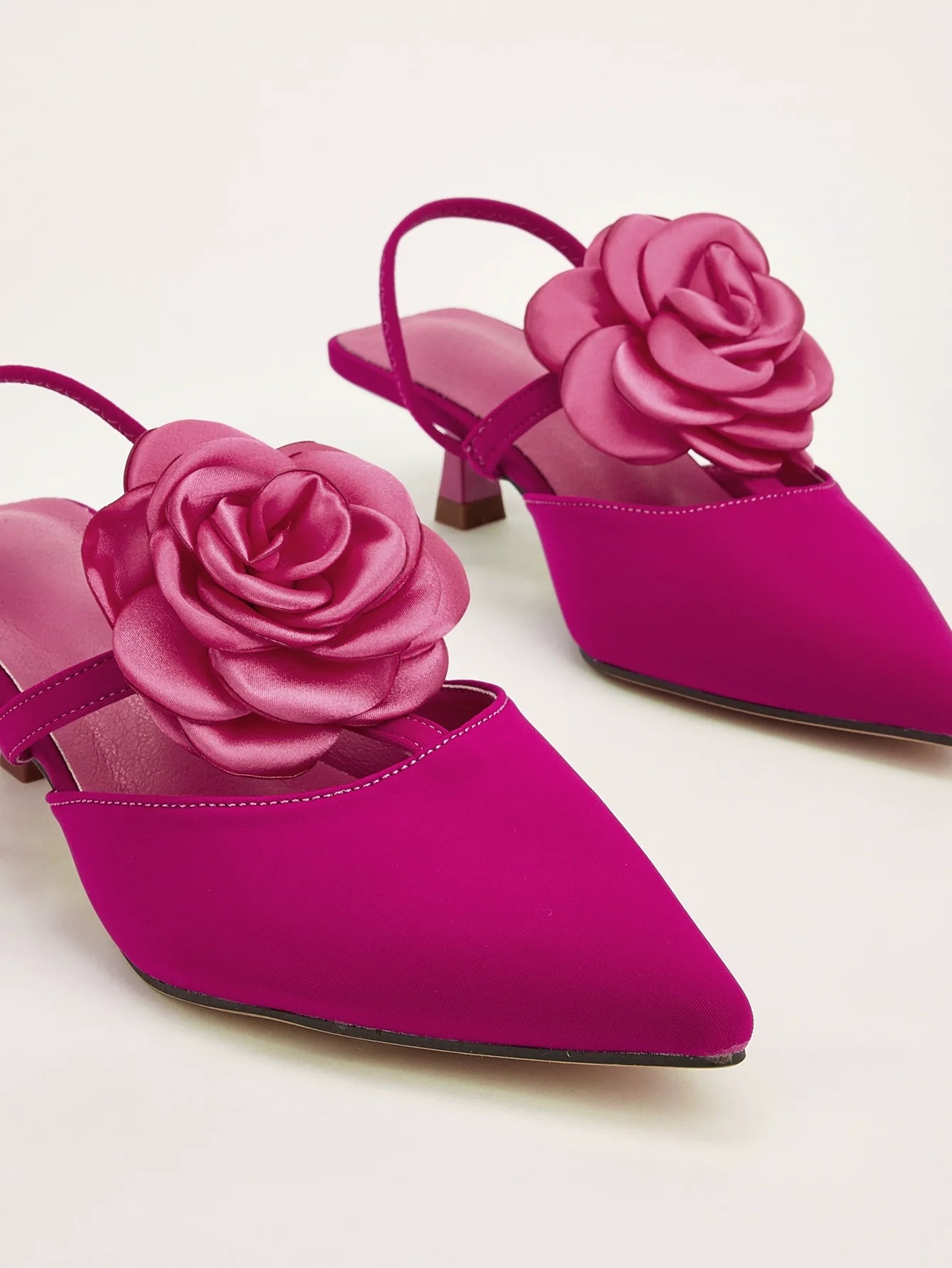Navia Satin Stiletto Mules