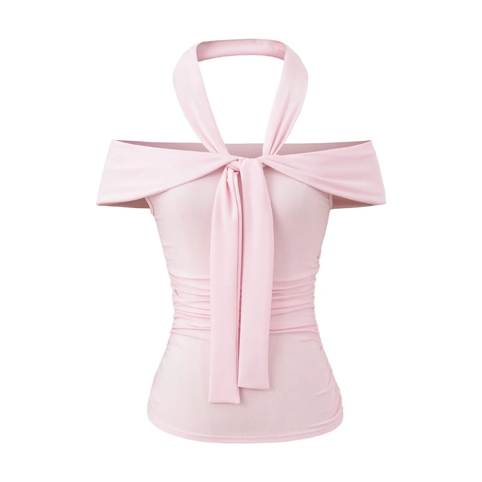 Richelle Asymmetric Halter Top