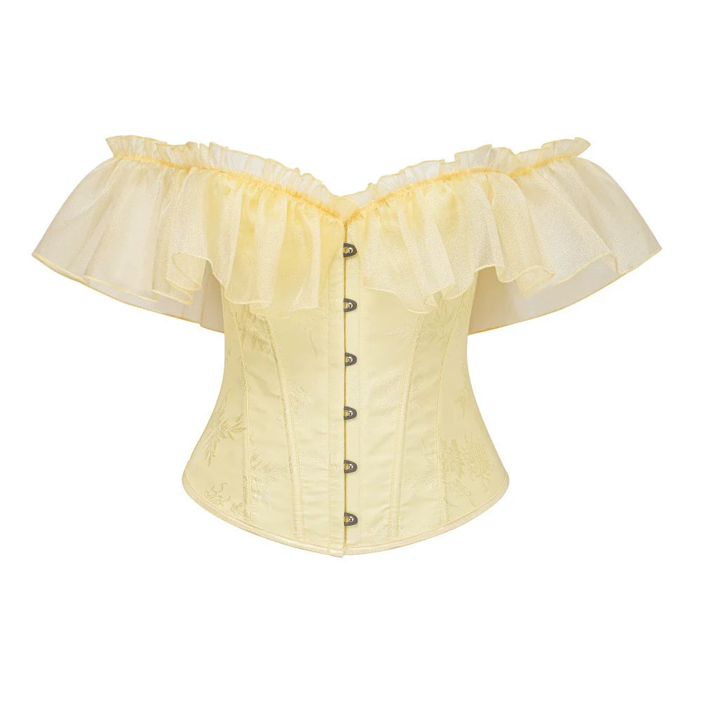 Solana Mesh Sleeve Corset