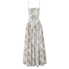 Lelani French Floral Midi Dress