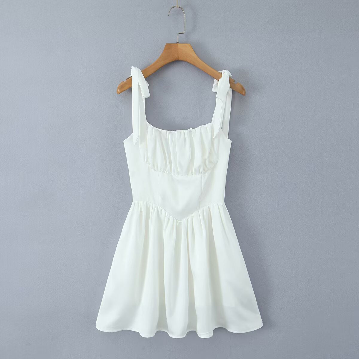 Adair Pleated Mini Dress