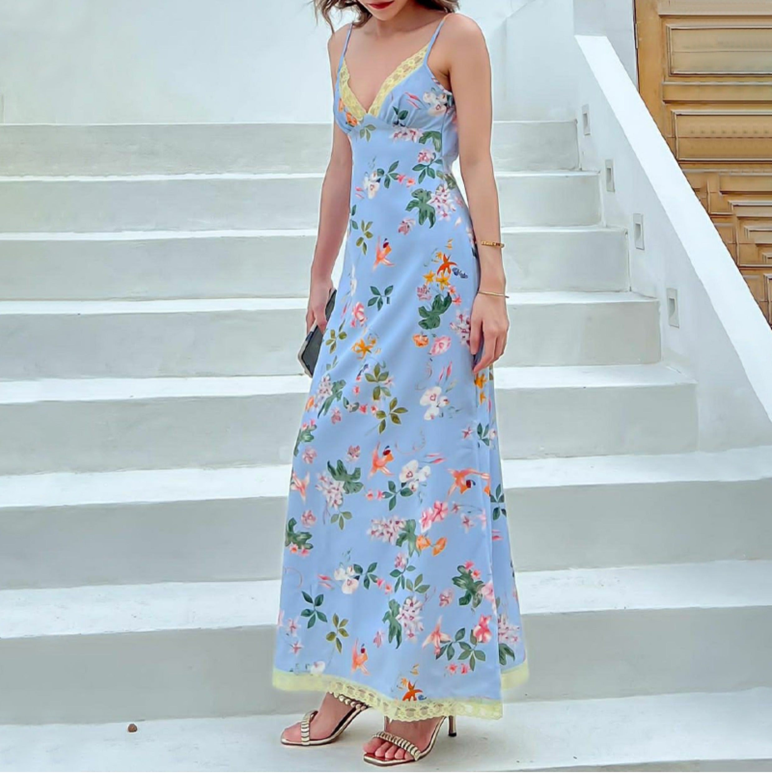 Eleina Floral Maxi Dress