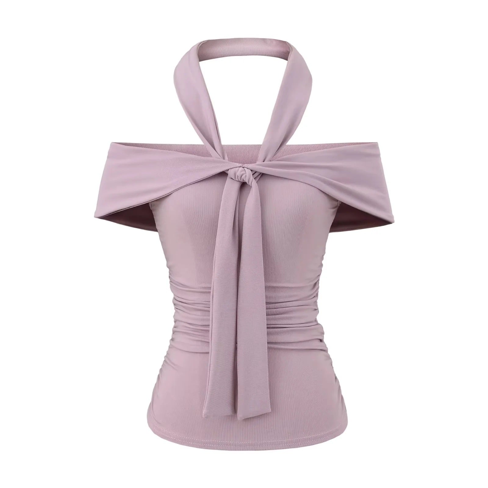 Richelle Asymmetric Halter Top