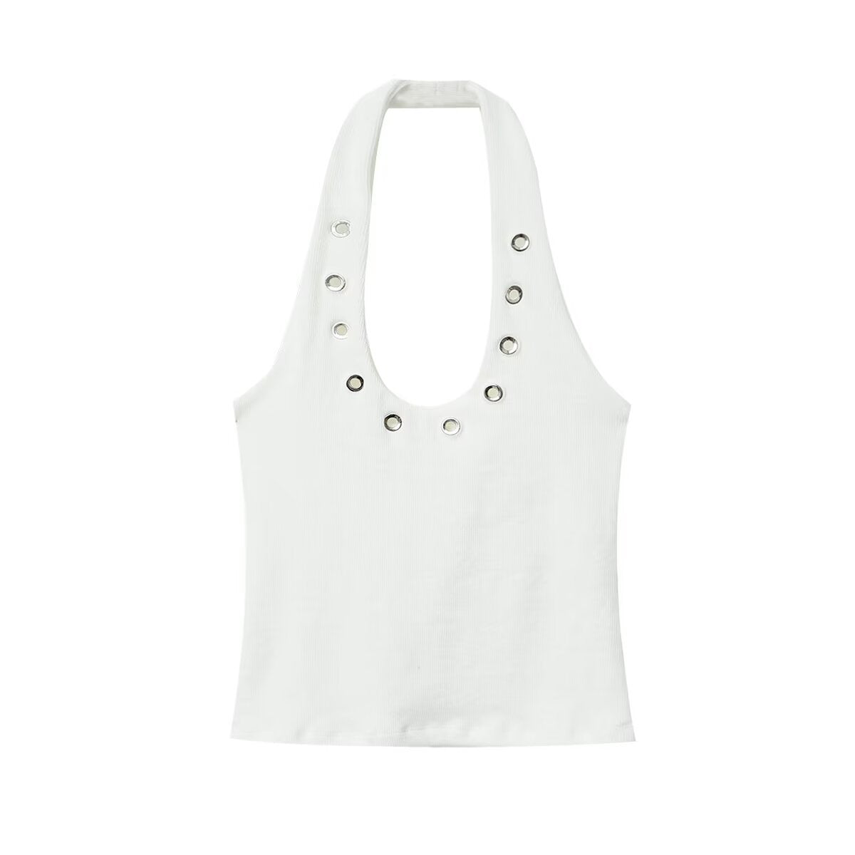 Hennessy Halter Backless Top