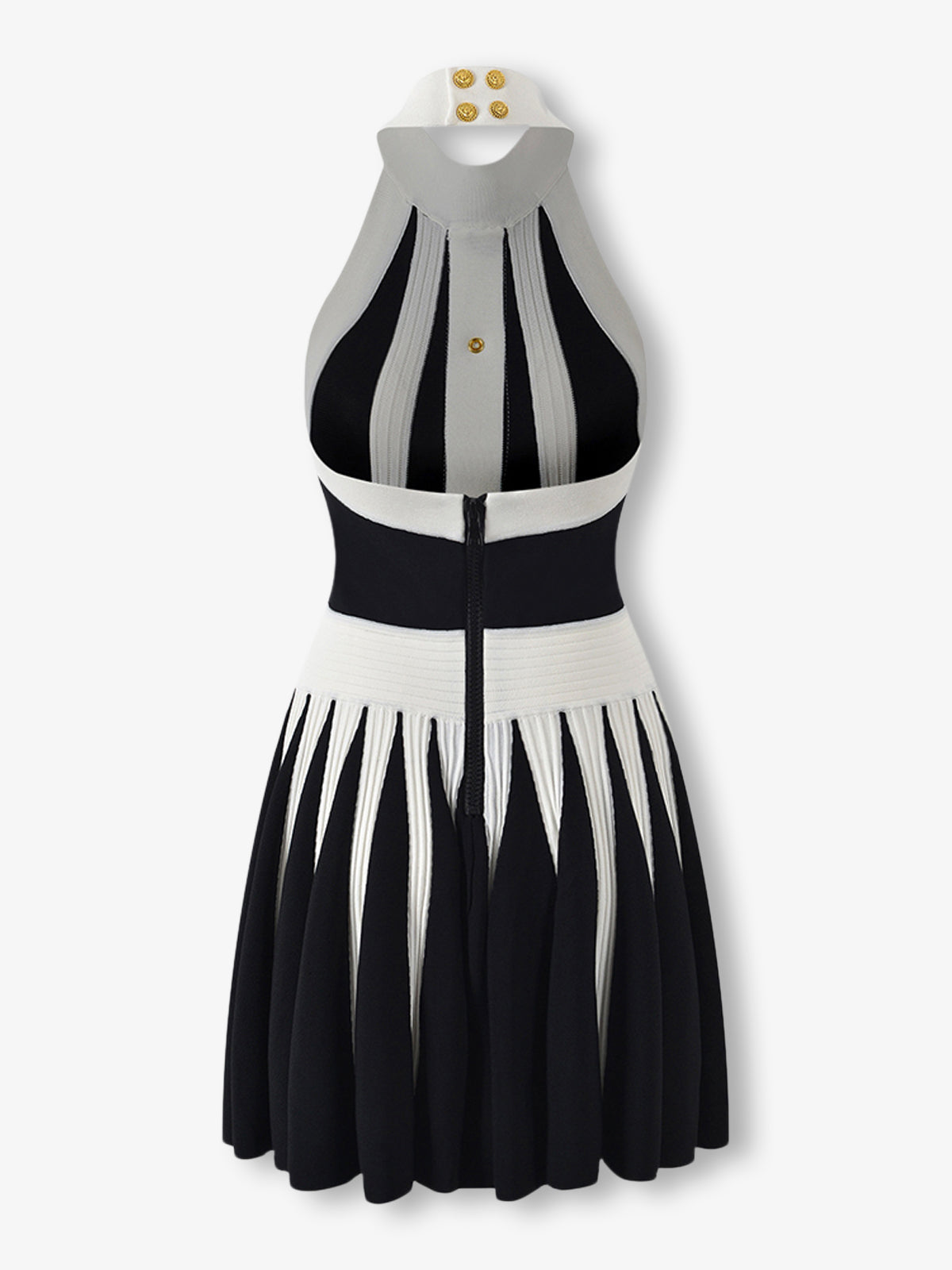 Milan feather mini dress