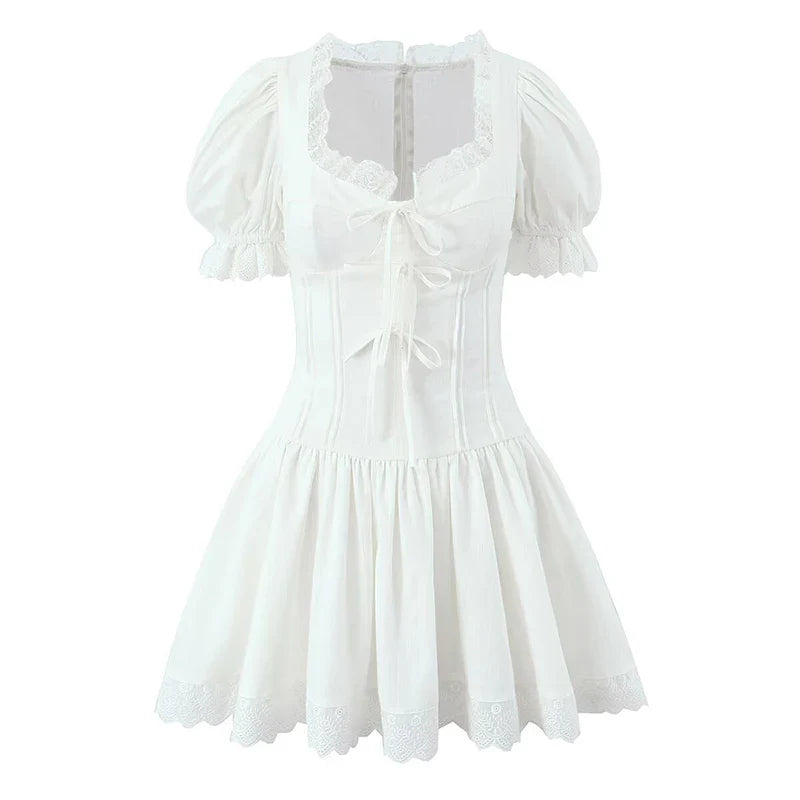 Velvet Cream Dress