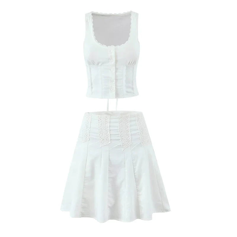 Lace & Bows Skirt