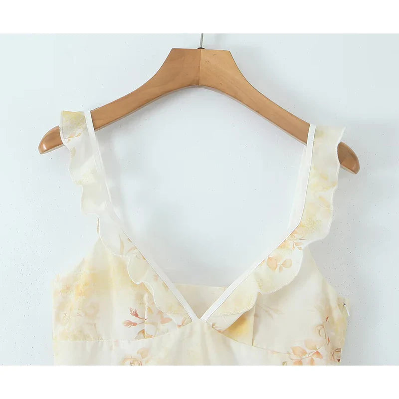 Lemon Souffle Dress