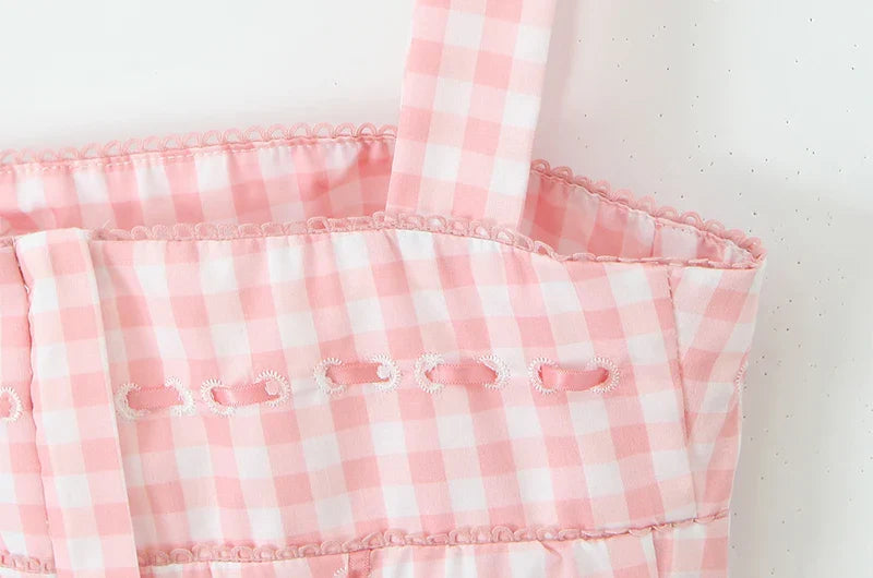 Playful Plaid Top