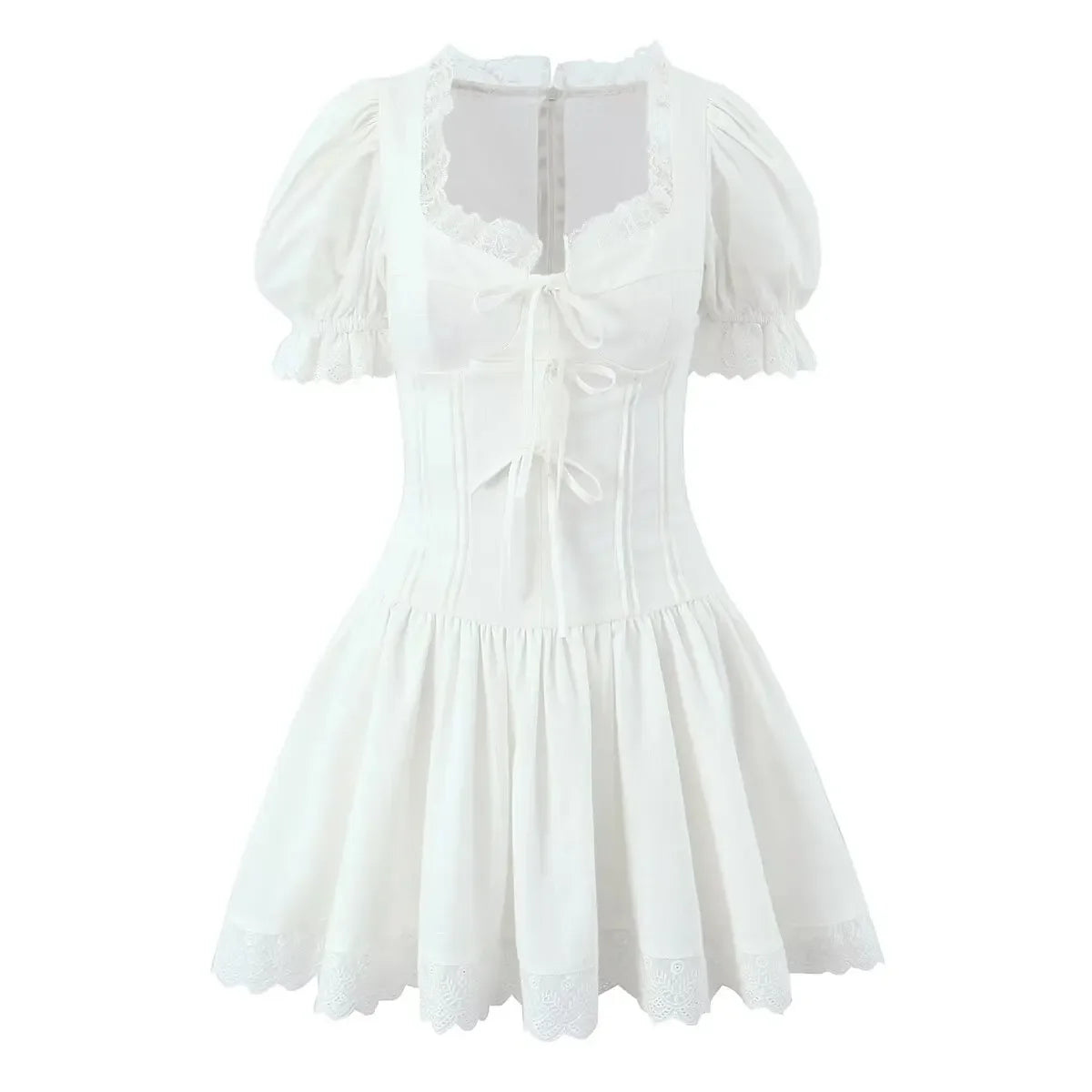 Velvet Cream Dress
