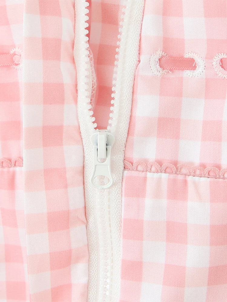 Playful Plaid Top