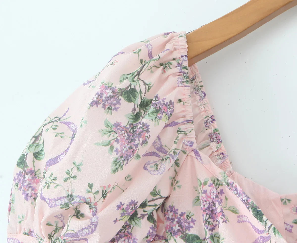 Rosé Picnic Dress
