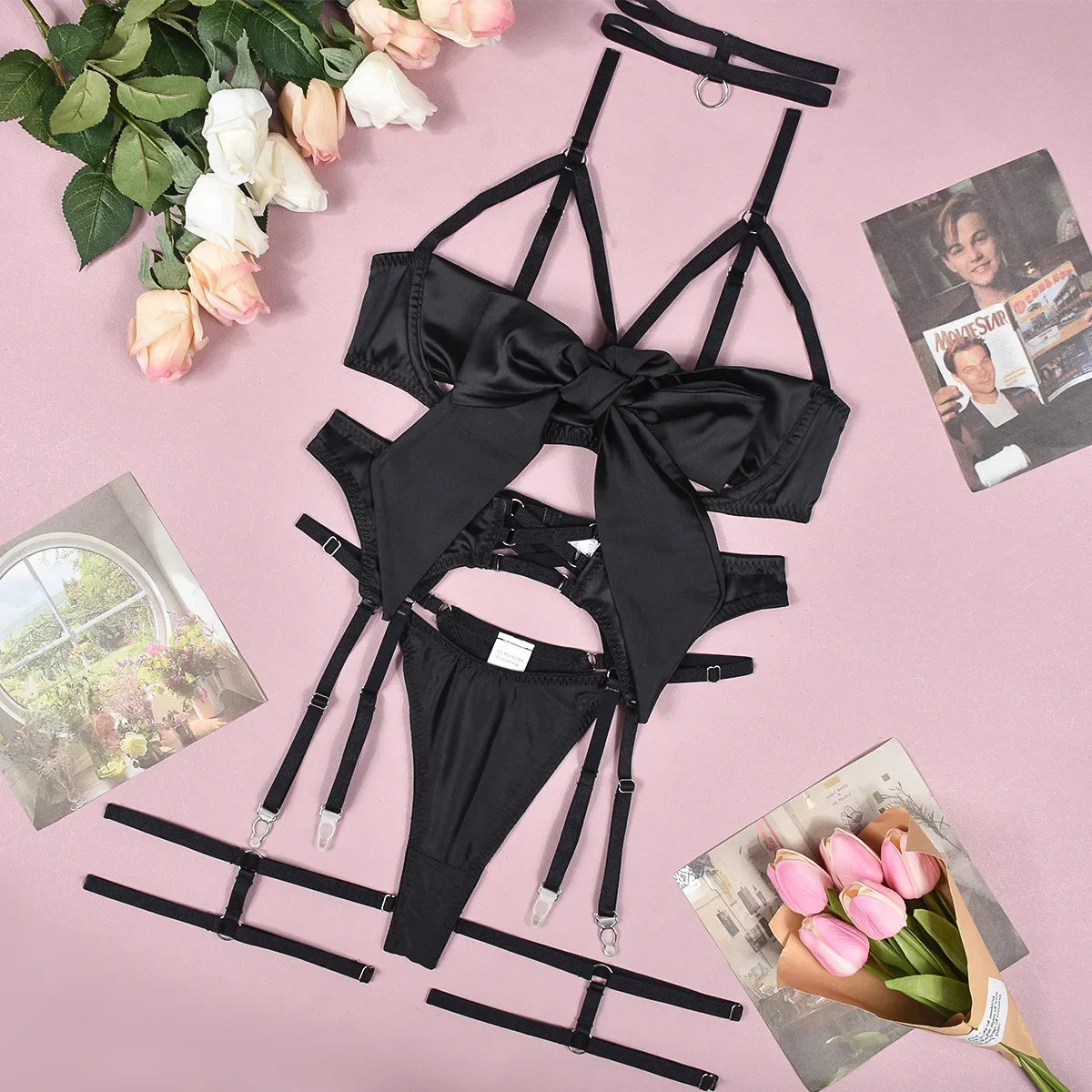 Set Up Erotic Lingerie Seksa Sports Bra and Panties Setss Lingerie Cotton Briefs Thong Whole