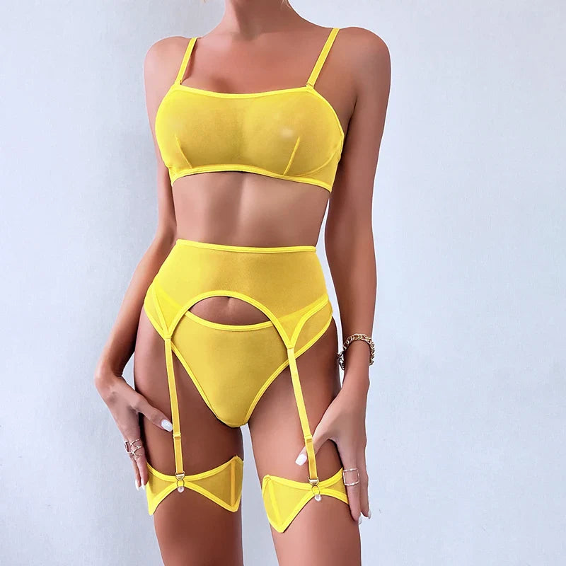 Sexual Lingerie Lingeries Bras Bra Erotic Lingerie Femmes Underwear Set Corselet