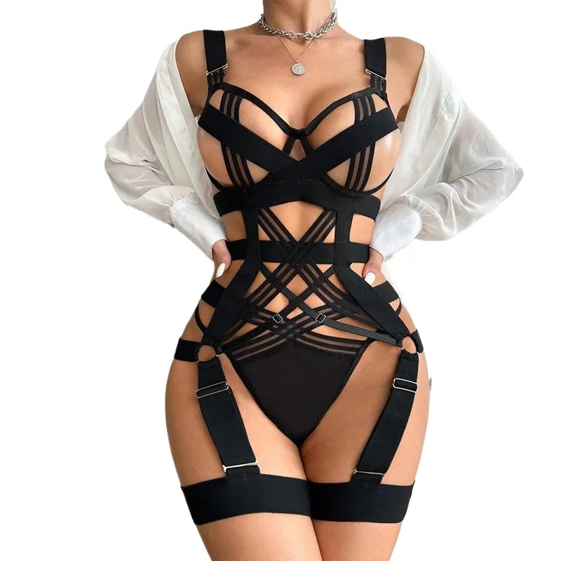 Bra Sets Bodysuits Underwear Set Lingerie Senxual Set of Lace Underwear Lingerieset Dames