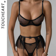 Erotic Lingerie Lingeries Underwear Set Sexiest Bra and Panties Sets Lace Bra & Corset