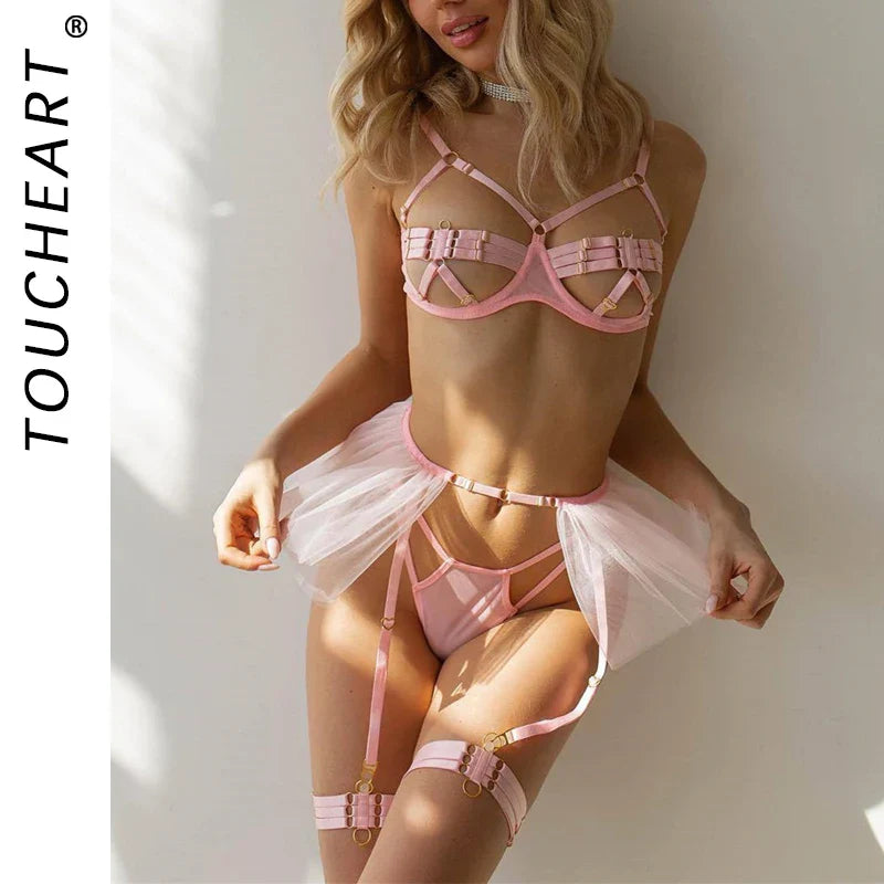 Underwear Bra No Censorship Romantic Lingeries Set Erotic Lingerie Sexs