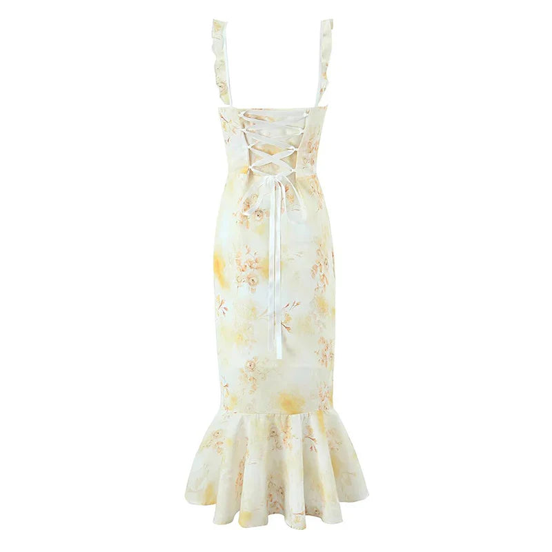 Lemon Souffle Dress