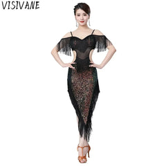 Show Sequin Streetwear Vintage Elegant Dress Dress Party Club Stage
