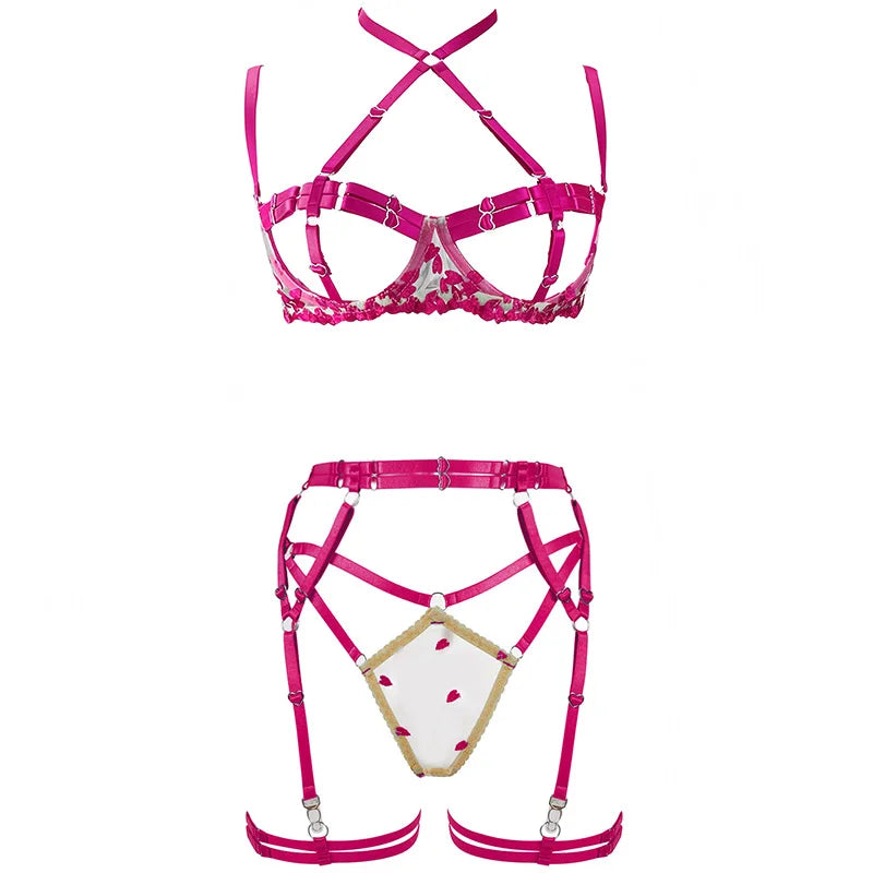 Strapss Panties Lingerie Pornographic Lingerie Outfits Romantic Lingeries Lingeries Set Colales