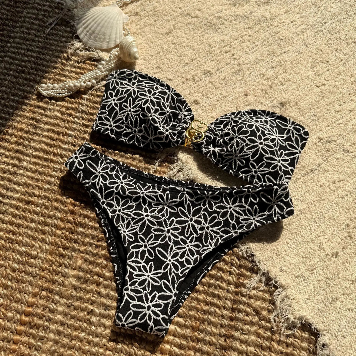 Toucheart 2 Piece Macarons Lingerie Female Lingerie Strapless Split Swimsuit Bikini Lingerie Sensual Exotic Sets