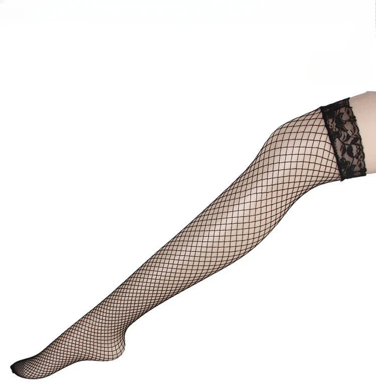 Toucheart 3D Lace Fishnet Stockings Lace Fishnet Stockings Tempting Fishnet Stockings Solid Color Underwear