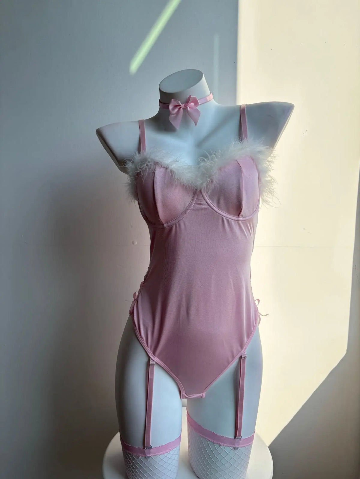 Toucheart Erotic Bunny Girl Cosplay Pure Desire Plush Cute Uniform Bodysuit Nightclub Party Dance Suit