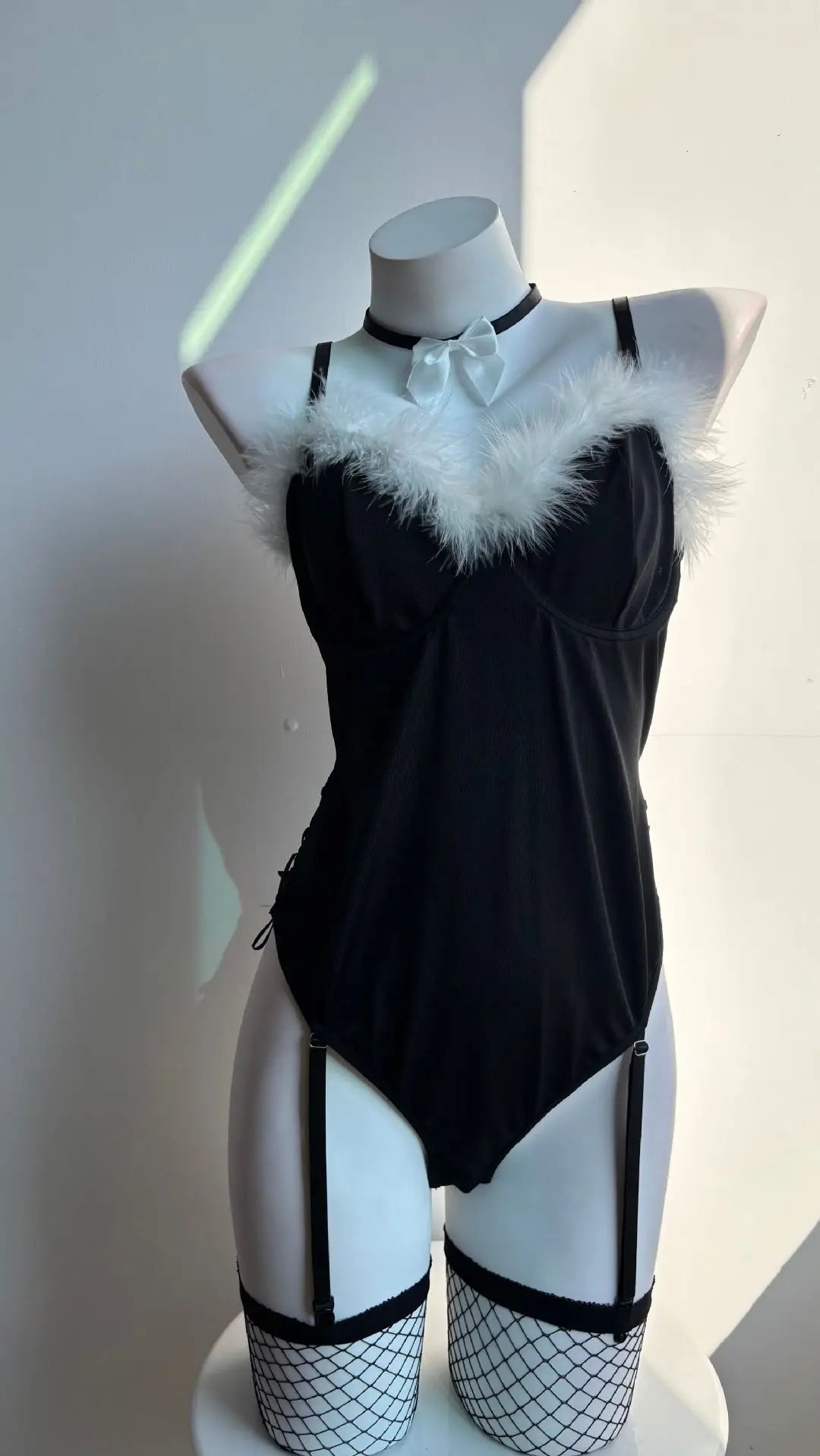 Toucheart Erotic Bunny Girl Cosplay Pure Desire Plush Cute Uniform Bodysuit Nightclub Party Dance Suit