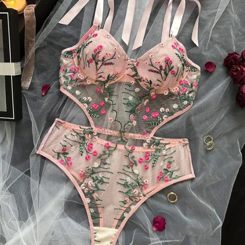 Toucheart Lingerie Bra and Panties Sets Lingeries Set Wear Set Female Lingerie Femmes Choice Thong