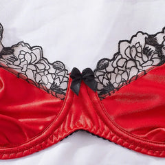 Toucheart Underwear Lace Sissy Slim High Waisted Charming Lingerie Intimate Set