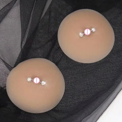 Toucheart Solid State Rubber Nipple Patch Invisible and Traceless Solid Chest Patch Breast Patch Nipple Decoration