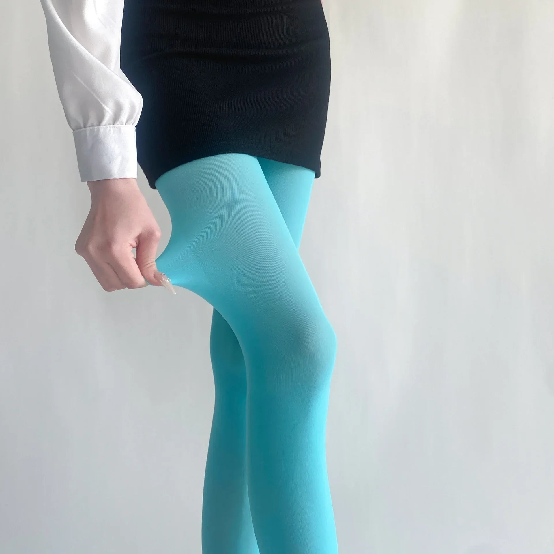 Toucheart Tights Leggings Bodycon Red See Through Lingerie Femme Pantyhose Slim Lace Stockings Lingerie