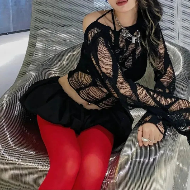 Toucheart Tights Leggings Bodycon Red See Through Lingerie Femme Pantyhose Slim Lace Stockings Lingerie