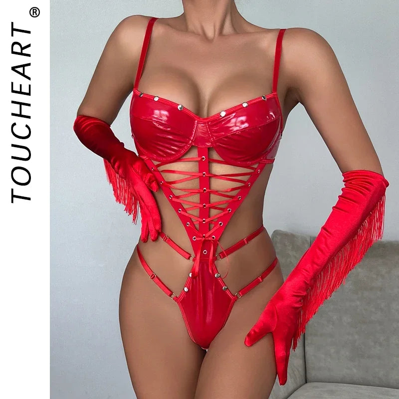 Toucheart Underwear Sets Lingerie Sets Sexiest Bra Set Full Network Lingerie Sex Transparent Bra Corset