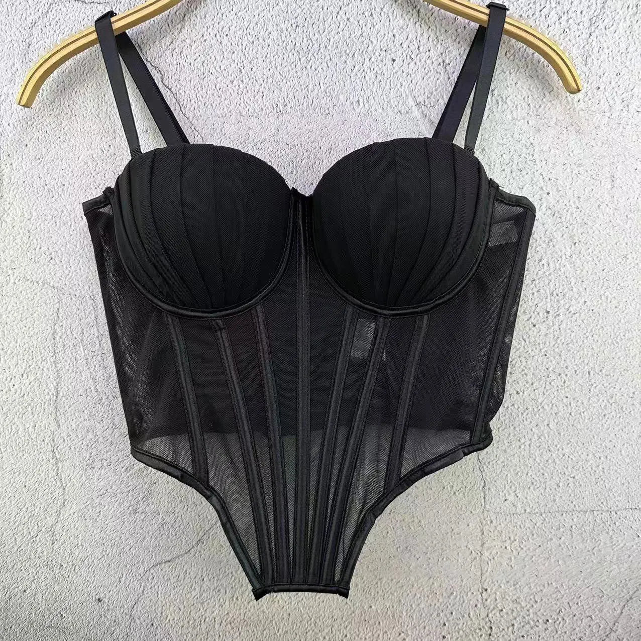 Underwear Bustiers Slimming Lingerie Shapewear Top corset underbust Streetwear Body Bra