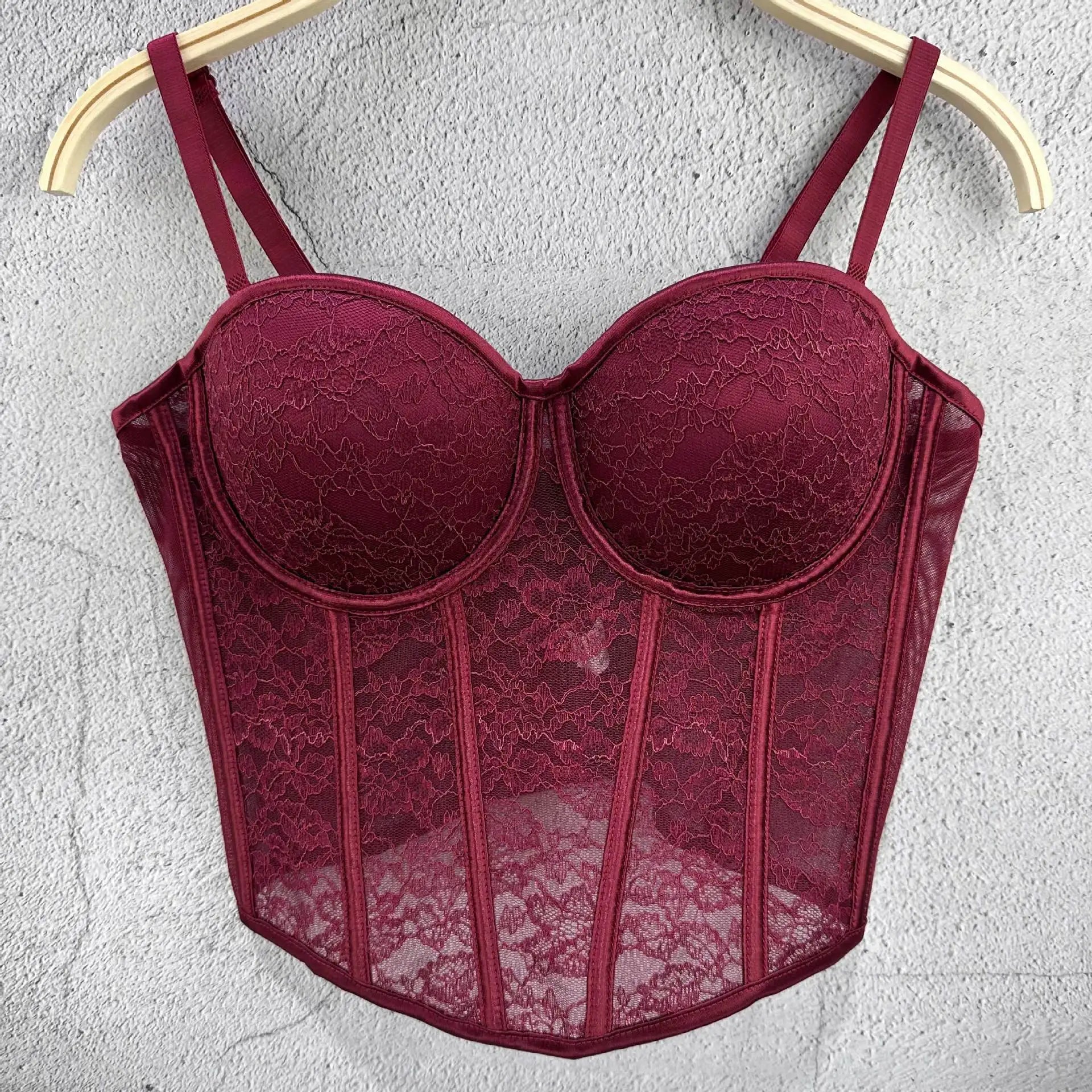 Underwear Bustiers Slimming Lingerie Shapewear Top corset underbust Streetwear Body Bra