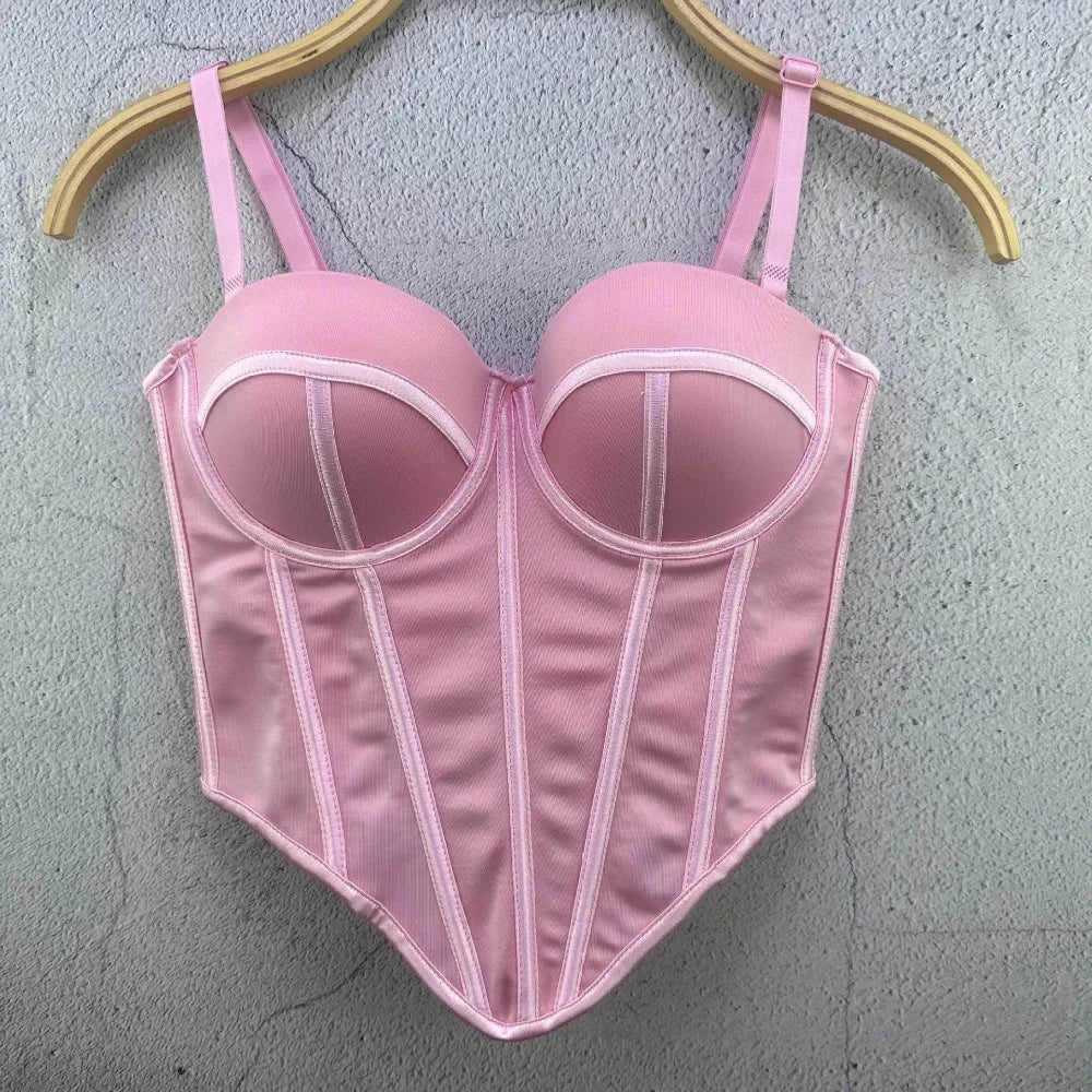 Underwear Bustiers Slimming Lingerie Shapewear Top corset underbust Streetwear Body Bra